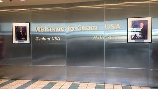 ★コンパクトなグアム空港★
