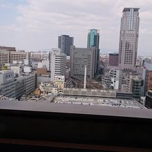 景色を楽しみながら食べる