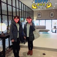 小さいけどオシャレなロビー