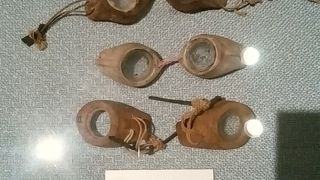 昔の漁や漁の道具が興味深い