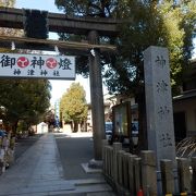 阪急電車十三駅近辺の氏神さま