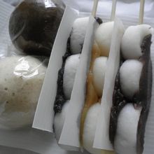 串団子と饅頭