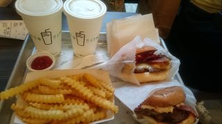 ならんでやっと食べれました