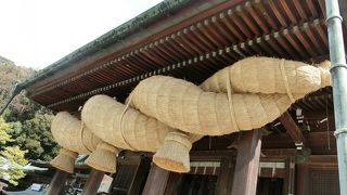 日本一の大注連縄（おおしめなわ）の神社！　御朱印も多数 !  各社務所で指定して下さい。