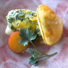 焼物。カレイのレモン焼き