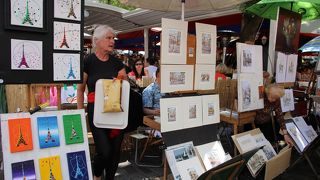 画家たちがいっぱい