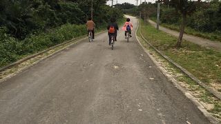 自転車のコンディションも良く便利