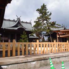 拝殿はありませんでした