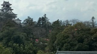 高知城の正面の門です