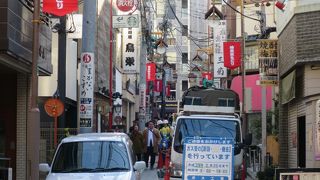 神楽坂の雰囲気は感じない横丁