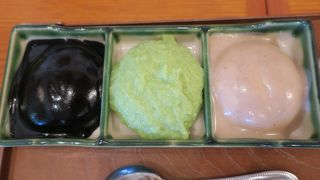 ずんだ餅を堪能♪