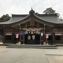 八重垣神社、拝殿。