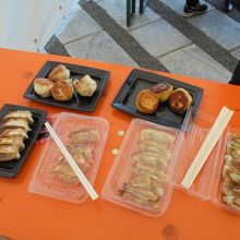 餃子パーティを楽しみました