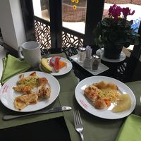 ビュッフェ式 フルーツもたくさんです