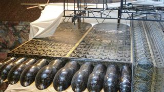 足裏の工事はまだでした。