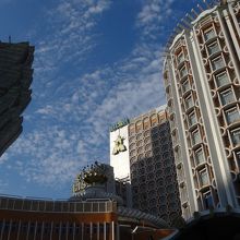 亞馬喇前地から見たリスボアとグランドリスボア