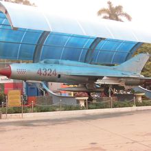 国宝のミグ21型戦闘機