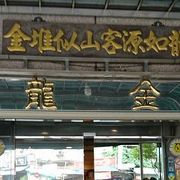 台北の土産物店