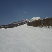 山麓にたくさんのスキー場を抱える妙高市にある山