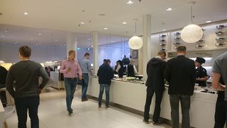 北欧のおしゃれなラウンジ