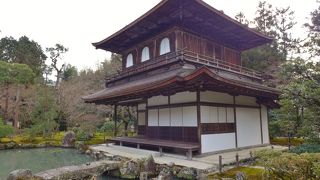銀閣寺のシンボル