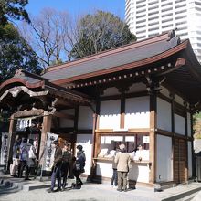 品濃白幡神社の社殿