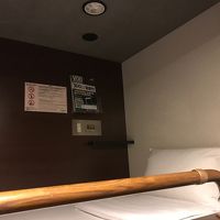 デラックスキャビンは布団とか違うらしい。