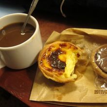 食べかけで失礼、両方10ドルでした