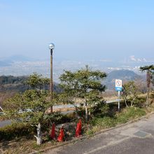 ホテルからの景色