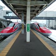 近距離でも新幹線「こまち」