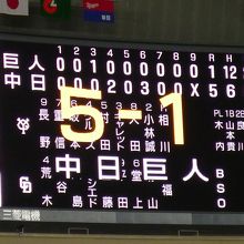 中日の勝利！