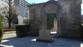 ザビエル公園の一角