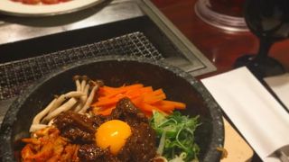 福岡の焼き肉屋さんでランチ