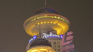 色々な店が集中する美食街