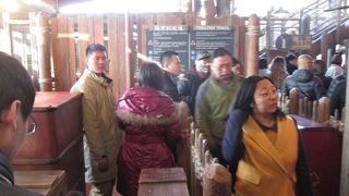 人気のアトラクション