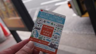 1日フリー券は運転士から