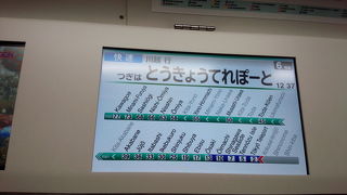 快速川越行に乗りました