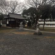 万願寺中央公園と一体