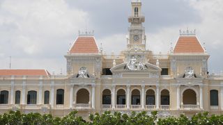 グエンフエ通りの突き当りです