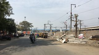 乗車までに一息つく