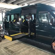 車椅子でもスムーズでした