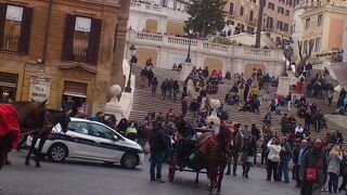 階段あり賑やか