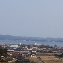 宍道湖SAから見た景色です