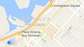 ポートルイスにはバスターミナルが数ヶ所あります。