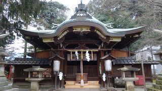 思いのほか見どころの多い神社です