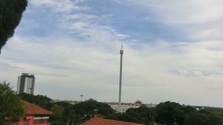 セントポールの丘からはマラッカタワーが良く見えました