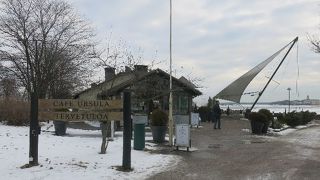 フィンランド湾を一望 