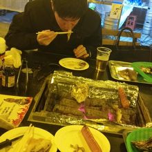 店内での雰囲気