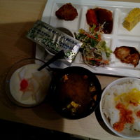 朝食は、バイキング