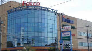 中原街道沿いの商業施設